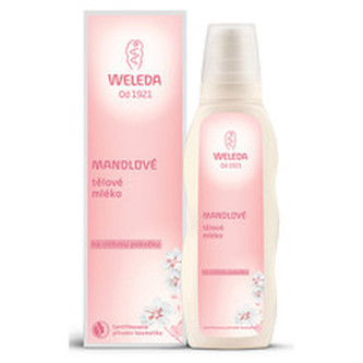 Weleda Mandlové tělové mléko na citlivou pokožku 200 ml woman