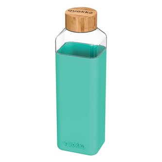 Quokka Storm - Skleněná láhev na vodu 700 ml (Teal)