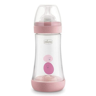CHICCO 00020223100040 Butelka PERFECT5 240 ml 4m+ girl