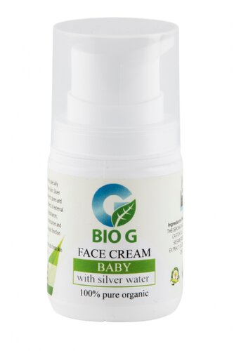 Bio G For Kids Bio dětský krém na obličej se stříbrnou vodou 50 ml