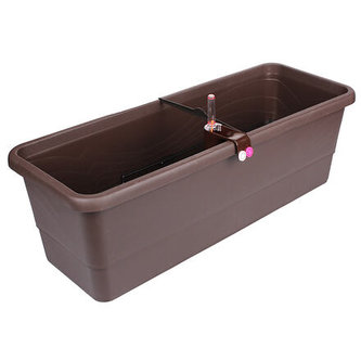 Gardenie Smart samozavlažovací truhlík hnědá délka 80 cm Gardenie Smart samozavlažovací truhlík hnědá délka 80 cm