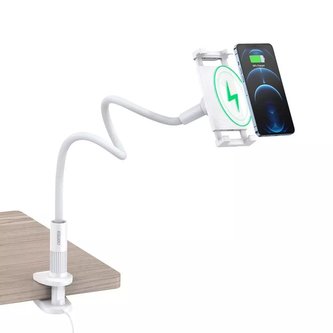 Držák do auta X05 s QI nabíjením pro Vent Car Mount Wireless Charger 15W pro černé auto