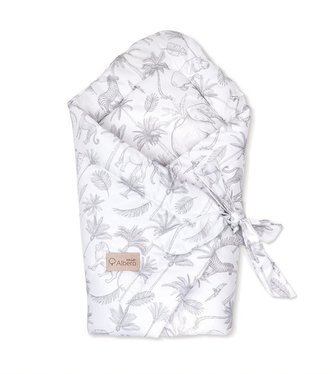 ALBERO MIO Rożek niemowlęcy B003 Boho grey ALBERO MIO Rożek niemowlęcy B003 Boho grey