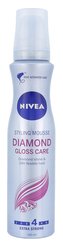 Nivea Pěnové tužidlo Diamond Gloss Care (Styling Mouse) 150 ml woman