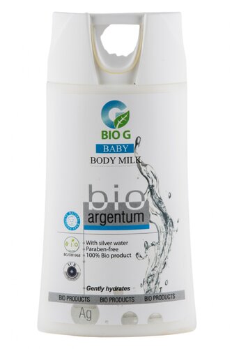 Bio tělové mléko s koloidním stříbrem a heřmánkem 200 ml