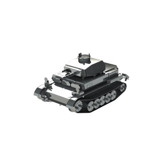 Metal Time Luxusní ocelová stavebnice tank Pz.Kpfw. II Ausf.G