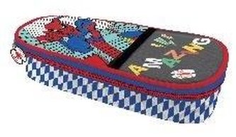 Piórnik szkolny z klapką Spider Man