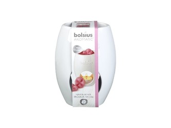 Bolsius Aromalampa Ovál keramická bílá