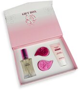 Biofresh Diamond Rose Dárková sada - kosmetika s bílou růží - Luxusní parfém 15 ml, Výživné sérum a glycerínové mýdla