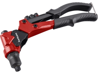 EXTOL PREMIUM kleště nýtovací s otočnou hlavou COMBO, pro nýt. matice M3-M6 a trhací nýty 2,4-4,8mm