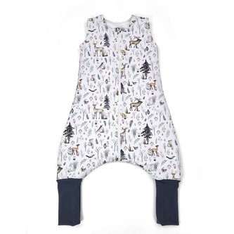 ALBERO MIO Śpiworek z nogawkami S F002 Skandynawski las