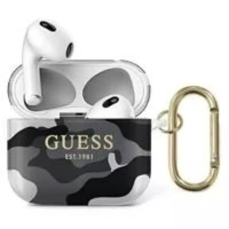 Guess GUA3UCAMG kryt AirPods 3 czarny/black Camo Collection