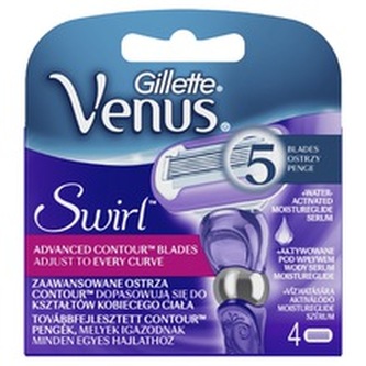 Gillette Náhradní holicí hlavice Venus Swirl 4ks woman