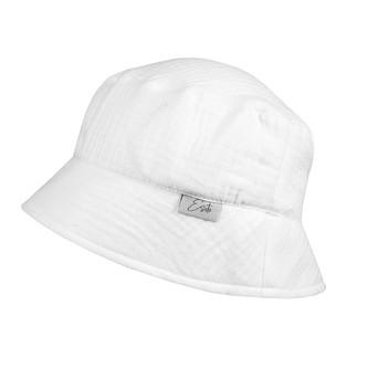 Klobouk mušelín White; Barva: bílá; Velikost: L