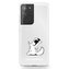 Karl Lagerfeld KLHCS21LCFNRC S21 Ultra G998 pevné pouzdro transparentní Choupette Fun