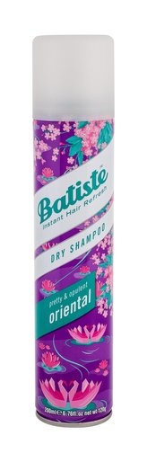 Batiste Suchý šampon na vlasy s tajemnou orientální vůní (Dry Shampoo Oriental) Suchý šampon na vlasy s tajemnou orientální vůní (Dry Shampoo Oriental) - Objem 200 ml woman