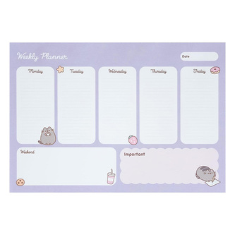 Pusheen - Týdenní plánovač z kolekce Moments 54 stran A4