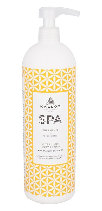 Kallos Tělové mléko s olejem z pomeranče SPA (Ultralight Body Lotion) Tělové mléko s olejem z pomeranče SPA (Ultralight Body Lotion) - Objem 1000 ml woman