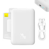 Powerbanka Baseus Magnetic, 10000mAh, 20W (bílá)