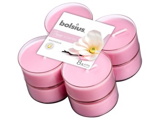 Bolsius Aromatic 2.0 Čajové Maxi 8ks Magnolia, vonné svíčky