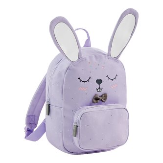 Miquelrius mini batoh Wild puppies, zajíček, 5 l, rPET, 2 kapsy