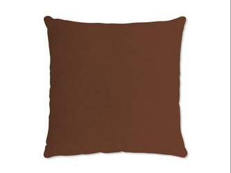 Saténový povlak na polštář 30x40cm hnědý
