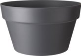 Květináč Loft Urban Bowl - antracit 35 cm