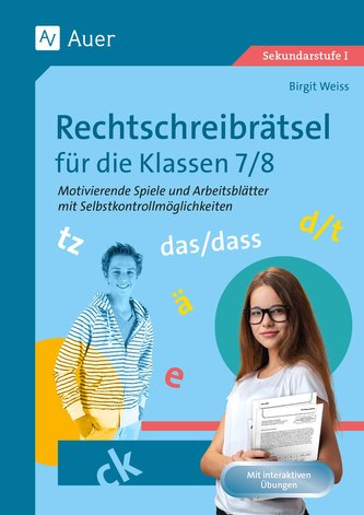 Rechtschreibrätsel für die Klassen 7-8