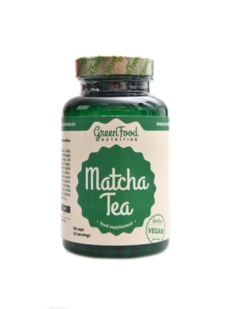 GreenFood nutrition - Matcha Tea 90 kapslí