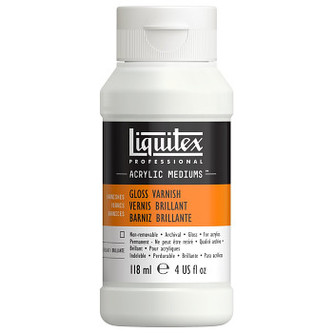 Lak pro akryl Liquitex lesklý 118ml