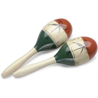 Stagg MRW-26M, dřevěná maracas Mexico