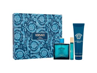 Versace Eros parfémovaná voda 100 ml + parfémovaná voda 10 ml + sprchový gel 150 ml