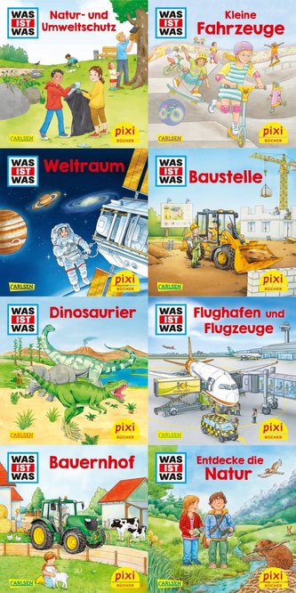 Pixi-8er-Set 296: Pixi zeigt dir WAS IST WAS (8x1 Exemplar)
