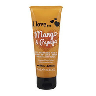 I Love Vyživující krém na ruce s vůní manga a papáji (Mango & Papaya Super Soft Hand Lotion) 75 ml woman
