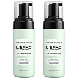 Lierac Sada čisticích pěn na obličej (The Cleansing Foam) 2 x 150 ml woman