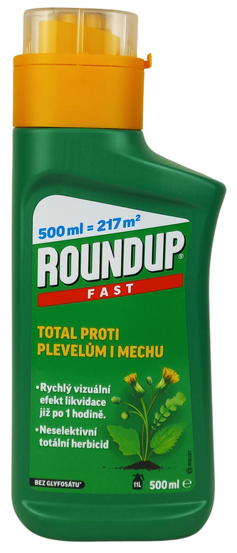 Roundup Fast / bez glyfosátu - 500 ml koncentrát EVERGREEN Roundup Fast / bez glyfosátu - 500 ml koncentrát EVERGREEN
