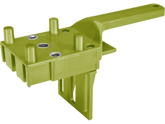 EXTOL CRAFT kolíkovací přípravek sada 44ks, s vrtáky a kolíky O 6-8-10mm