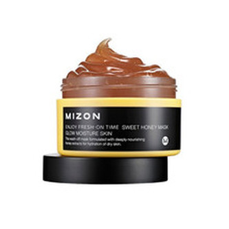 Mizon Rozjasňující a hydratační maska s medem pro suchou pleť (Enjoy Fresh-On Time Sweet Honey Mask Glow Moisture Skin) 100 ml woman