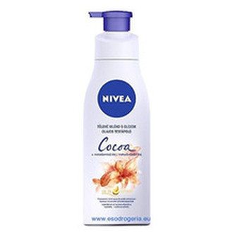 Nivea Tělové mléko s olejem Kakao a makadamiový olej (Oil In Lotion Cocoa & Macadamia Oil) 200 ml woman