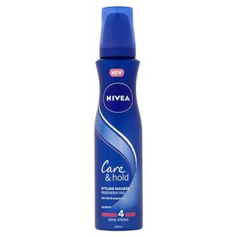 Nivea Regenerační pěnové tužidlo na vlasy Care & Hold (Styling Mousse) 150 ml woman