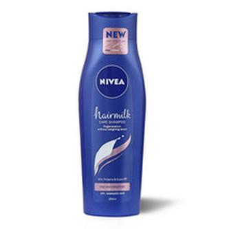 Nivea Pečující šampon pro jemné vlasy Hairmilk (Care Shampoo) Pečující šampon pro jemné vlasy Hairmilk (Care Shampoo) - Objem 250 ml woman