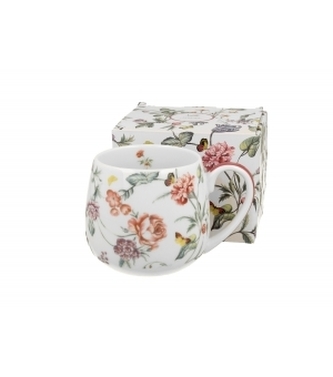 Porcelánový hrnek buclák Milagros 430 ml v dárkové krabičce