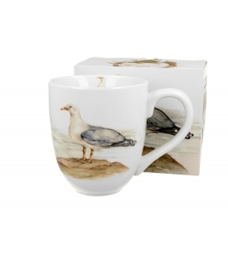 Porcelánový hrnek XXL Racek 1000 ml v dárkové krabičce