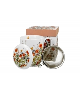 Porcelánový hrnek byliňák Wild Bird 360 ml v dárkové krabičce