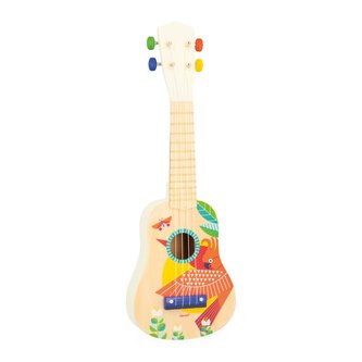 Janod Gioia Drevený hudobný nástroj pre deti Ukulele