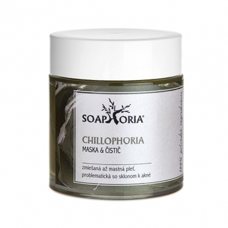 Soaphoria Přírodní pleťová maska Chillophoria (Mask & Cleanser) 150 ml woman