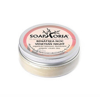 Soaphoria Přírodní krémový deodorant Benátská noc (Organic Cream Deo Venetian Night) 50 ml woman