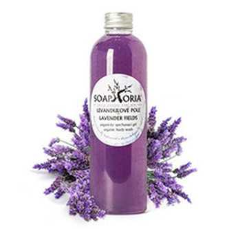 Soaphoria Organický sprchový gel Levandulové pole (Organic Body Wash Lavender Fields) 250 ml woman