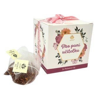 ARÔME Čaj v krabičce, zelený, 2 příchutě po 5 kusech,Pomeranč a zázvor,Růže a ibišek