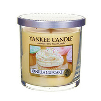 Yankee Candle Vonná svíčka Décor malý Vanilkový košíček (Vanilla Cupcake) 198 g unisex